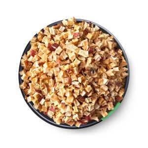 GONUTZ Jabłka suszone w kostce z czerwoną skórką