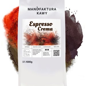 Espresso Crema 1kg Kawa Świeżo Palona