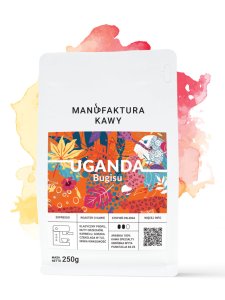 Uganda Bugisu Kawa Świeżo Palona