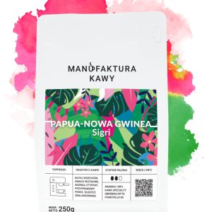 Papua Nowa Gwinea Sigri Kawa Świeżo Palona